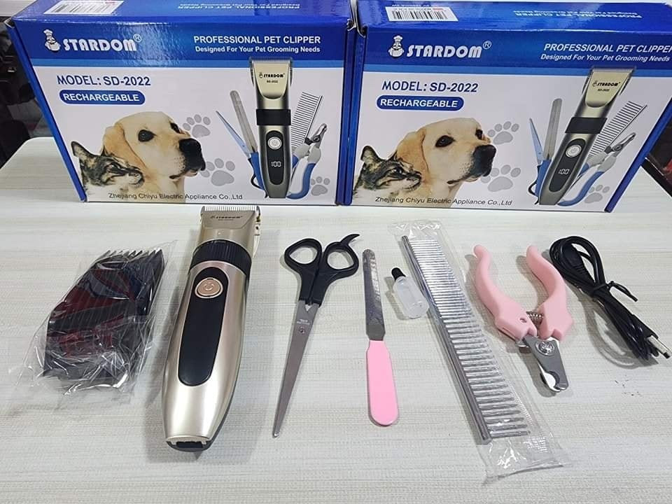 Kit STARDOM CORTADOR PROFESIONAL 5 en 1 para tu PERRO y GATO.