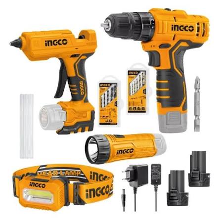 Kit INGCO 4 en 1 - Premium